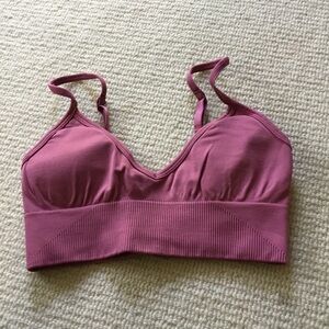 lululemon athletica Dusty Rose Wireless Support Bralette
